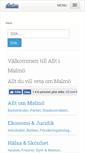 Mobile Screenshot of alltimalmo.se